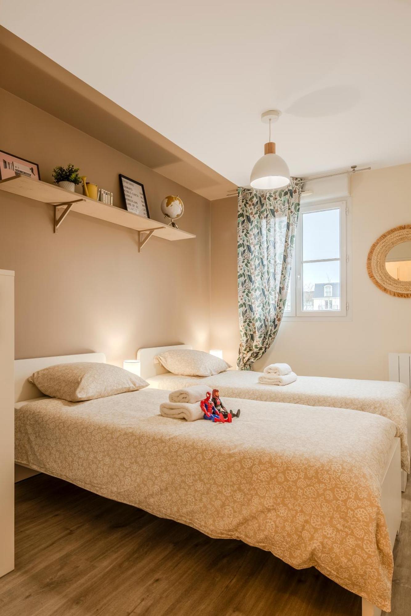 Agora By Kleidos - Bel T3-6 Personnes, 10 Mn, Parking Gratuit * Magny-le-Hongre